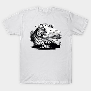 Tiger- WILD NATURE - TIGER-4 T-Shirt